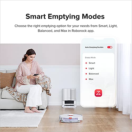 Image of roborock Auto-Empty Dock, Automatic Dust Collection, 3L Bag Holds up to 60 Days of Dust, App-Controlled, Suitable S7, S7 MaxV Robot Vacuum, White