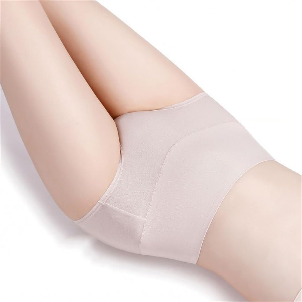 Modal Women's Underwear with High Waist, Abdomen Tightening, Buttocks Lifting, Silk Shorts
