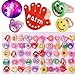 Ruluti 10 Stücke Outlet Blinkend Bunt Beleuchtet Holprige Gummi Ringe Finger Spielzeug Für Partys Ereignis Gefälligkeiten Raves Concert Show Geschenke (zufällige Farben)