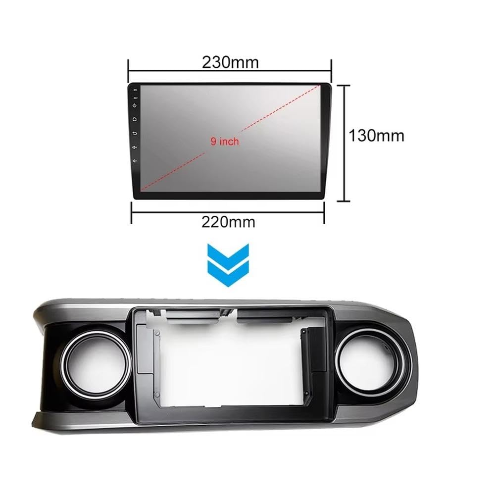 Para Toyota Para Tacoma 2017 Carcasa Del Panel Frontal