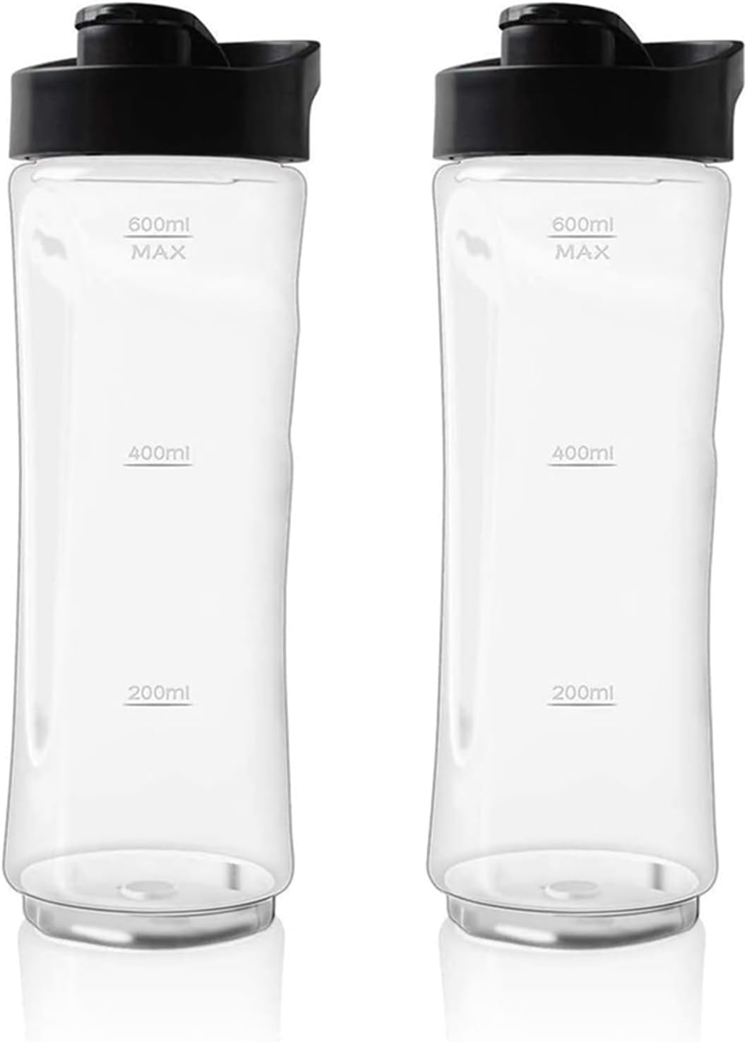 2 Pcs Blend Active Bottles, Blender Bottles Replacement, Universals Juices Container, Lightweight Juicing Machine Part Plastics Juices Cup Materials for BLSTPB BLSTP2 Blender Cup