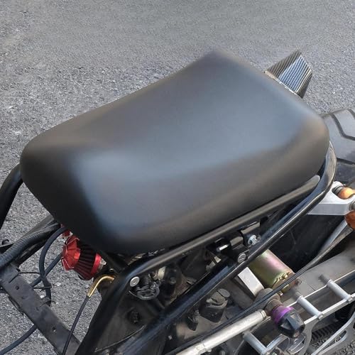Selle moto en cuir PU haut de gamme compatible Zoomer