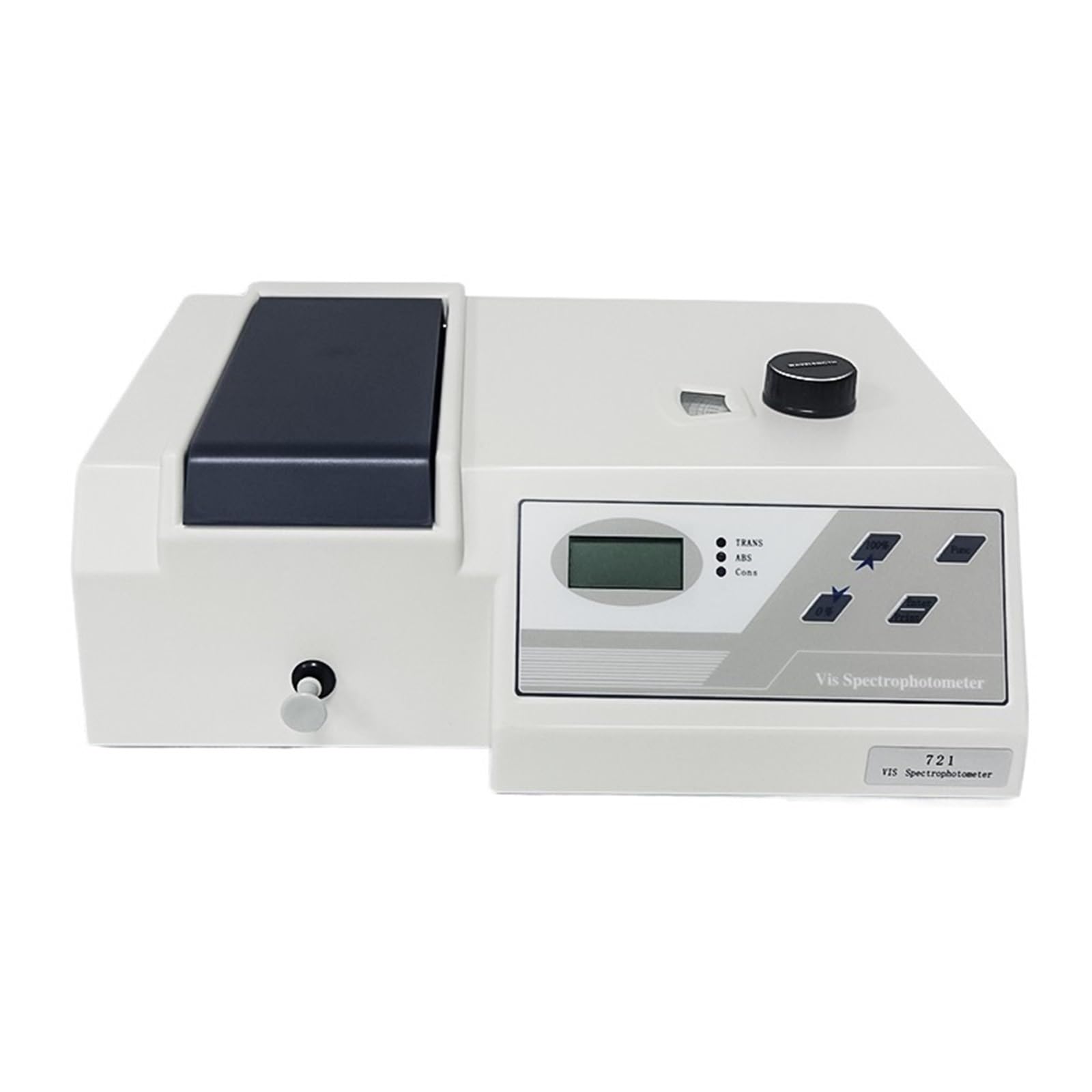 Espectrofotómetro digital visible 330-1020 nm | Lámpara de equipo analítico de espectrofotómetro de laboratorio portátil(UK Plug)