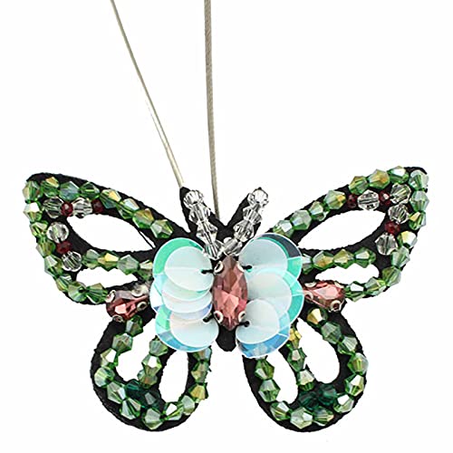 Esenlong Clip de alzapaños de cortina, hebilla decorativa magnética para cortina, con forma de mariposa, para el hogar y la oficina Cover
