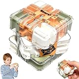 3D Labyrinth Spiel Puzzle Spiel - Großes Labyrinth 3D Puzzle Würfel Interaktives Würfel Labyrinthspiel Pädagogisches Denkspielzeug für Kinder Erwachsene Stressabbau Logiktraining