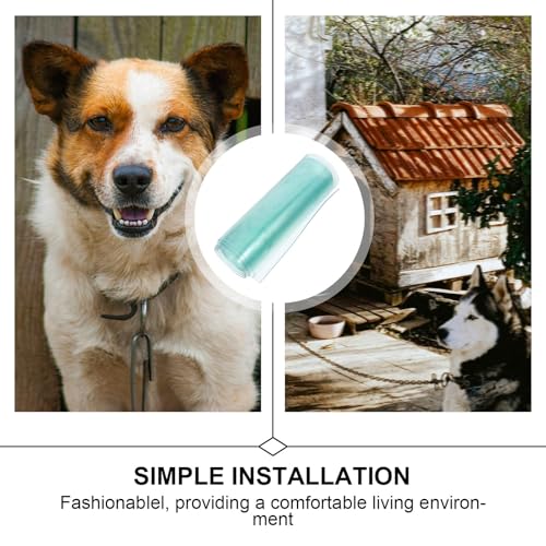 Volet de porte en PVC transparent pour niche de chien VICASKY isolant - 6