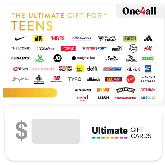 The Ultimate Teen eGift Card - Delivered via email (AU Only)