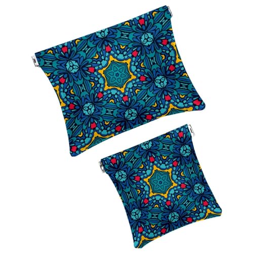 Borsa cosmetica tascabile a forma di fiore rosa dipinta a mano borsa per trucco impermeabile mini da viaggio portatile senza cerniera a chiusura automatica per cosmetici cuffie gioielli