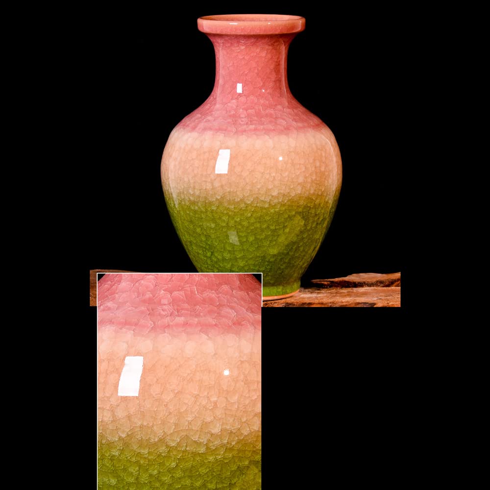 Cerámica Jingdezhen, Grietas De Borneol, Chinoiserie, Jarrones De Cerámica, Sala De Estar, Gabinetes De TV, Muebles Artesanales