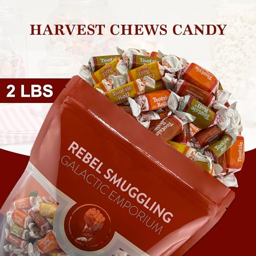 Harvest Chews Midgees Bolsa 2 lb Dulces Halloween miniatura 2