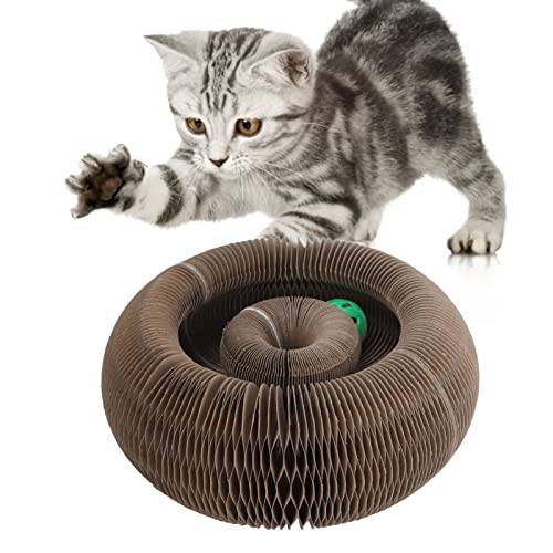 HEEPDD Prancha de arranhão de garra de moagem de gato, almofada de papelão resistente à abrasão arra