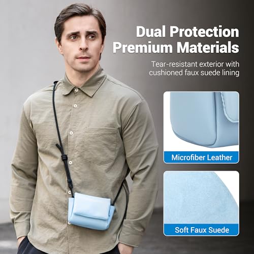 Funda para cámara JJC de cuero - compatible con Fujifilm y Canon miniatura 6