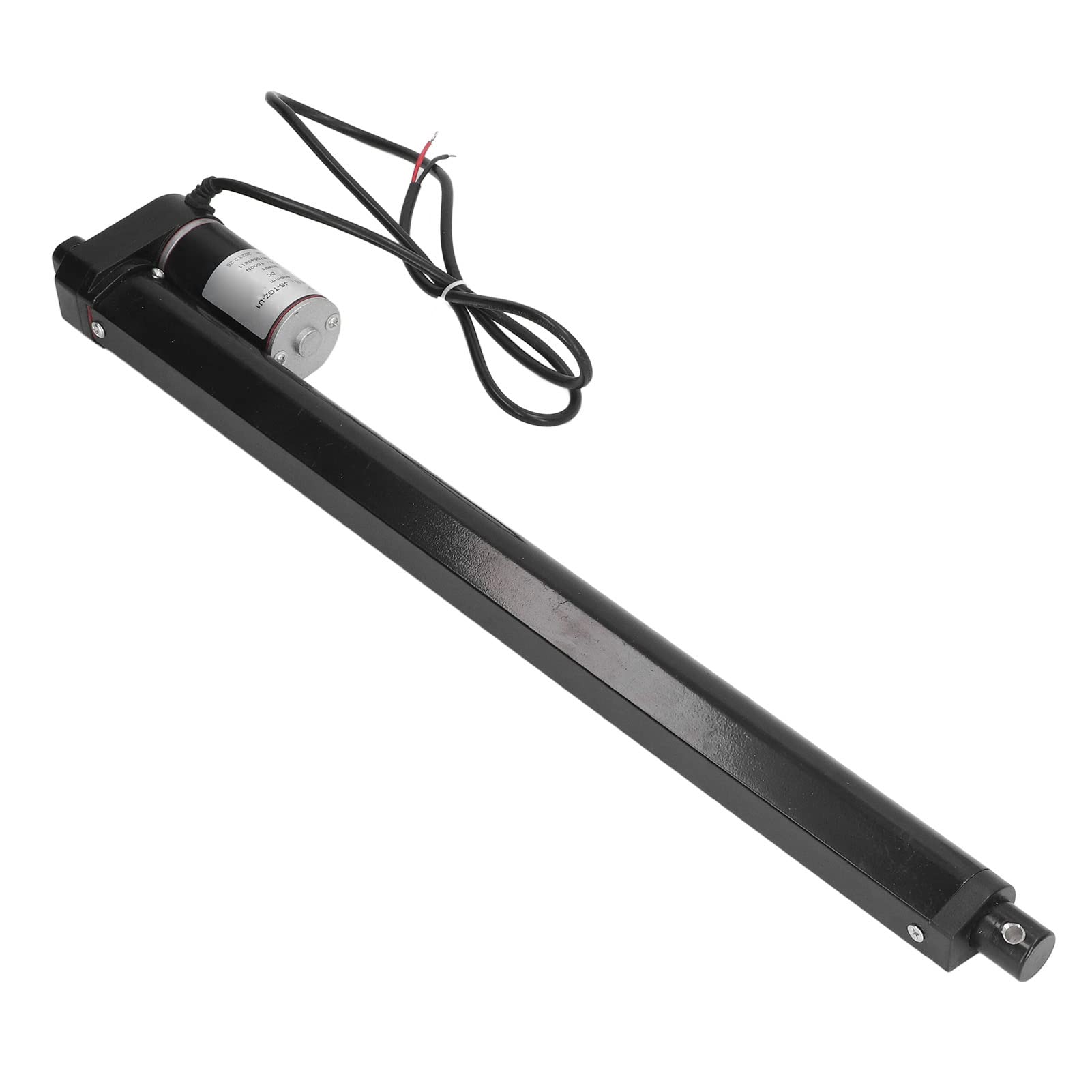Actuador Eléctrico, IP65 A Prueba de Agua 24V Motor Actuador Eléctrico Bajo Ruido 400 Mm Aleación de Aluminio Negro para Barra de Elevación (#1)