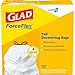 CloroxPro Glad ForceFlex 13 Gallon Tall Kitchen Drawstring Trash Bags, 100 Count (Package May Vary)