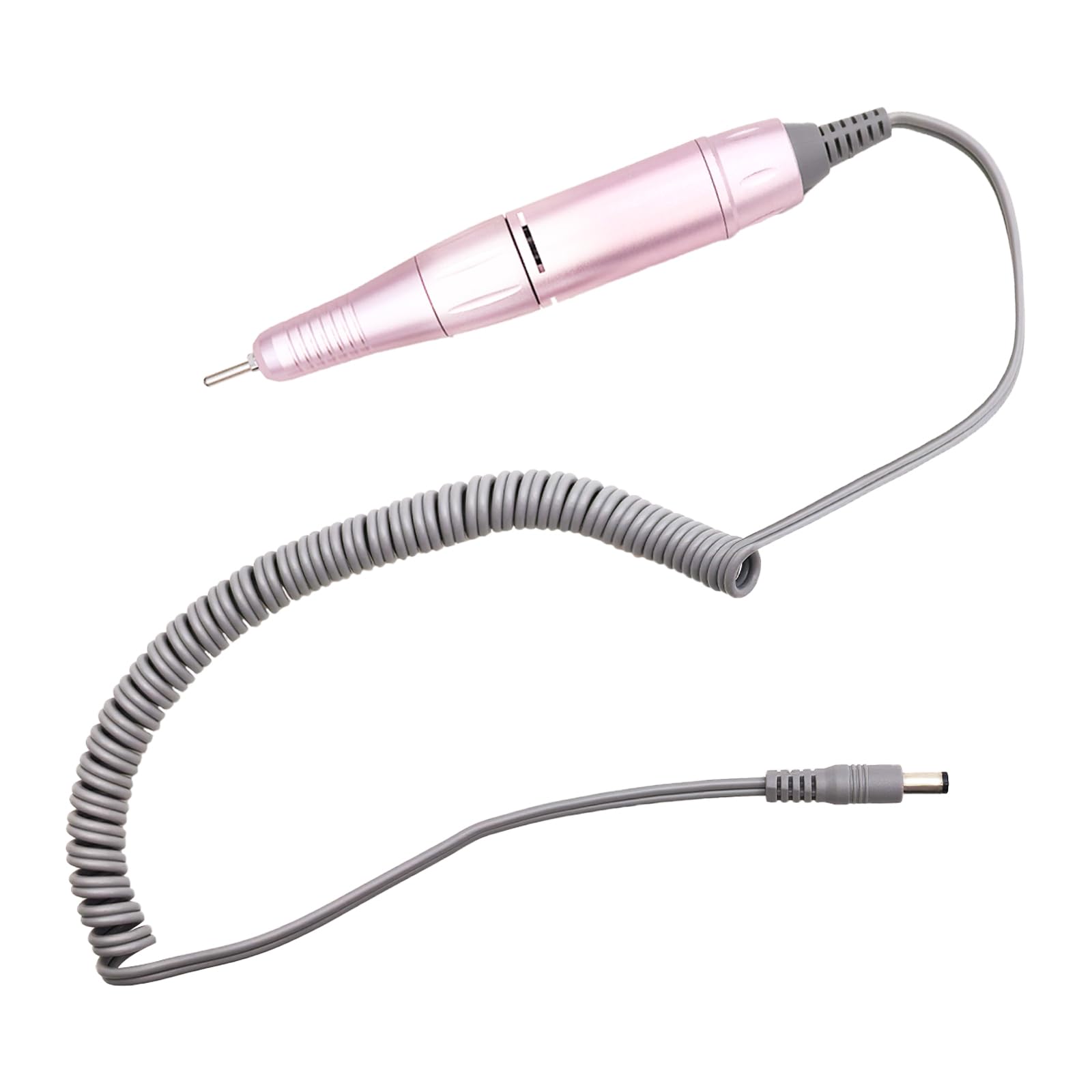 Fresa per Unghie, Motore per Manicure e Pedicure, Lima Elettrica Corpo Macchina senza Punte, per Nail Art (rosa)