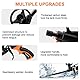 Schaumpistole, Preciva Bauschaumpistole Bauschaum Pistole PU Schaumpistole Expanding Foam Gun Dosierpistole aus Metall (orange)
