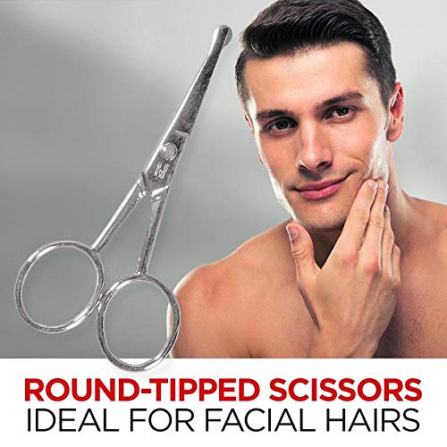 Titania Germany Solingen Quality Nose Hair Scissors - Corrosion Resistant w/ Blunt End - Helps Protect Sensitive Areas for Men & Women - Made In Germany - Thumbnail 7