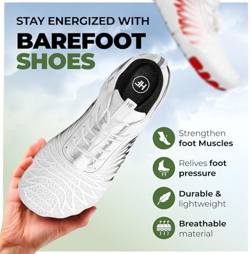 Image of Hike Footwear HF Signature Healthy & Non-Slip Breathable Barefoot Shoesfor Women Men, Wide Toe Flexible, Lightweight Daily Wear Walking Shoes Unisex