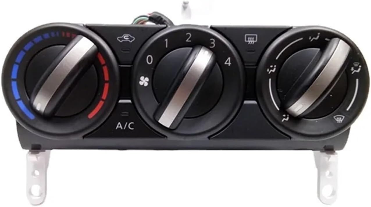 A Set Air Conditioning Panel Manual Air Conditioning Switch Air Controller Temperature Control Cable Compatible for 08-15 Year Old Qashqai