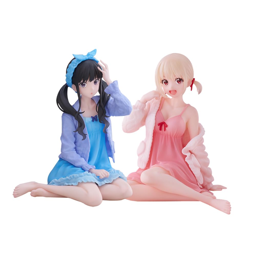 Tongyundacheng Anime Nishikigi Chisato/Inoue Takina Figure Model 16cm Cute Homewear Figurine PVC Manga Character Statue Home Desk Decoration Ornaments