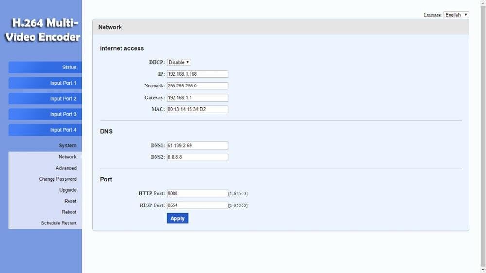 iseevy 4ch 1080P 2ch 4K H.265 H.264 HDMI Video Encoder Support RTMP RTMPS SRT RTSP UDP HTTP FLV Protocols