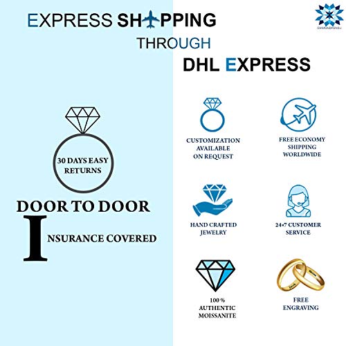 Diamondrensu 925 sterling zilveren peer moissanite solitaire verlovingsring 0,53 CT peer geslepen trouwring voor vrouwen… - Image 7