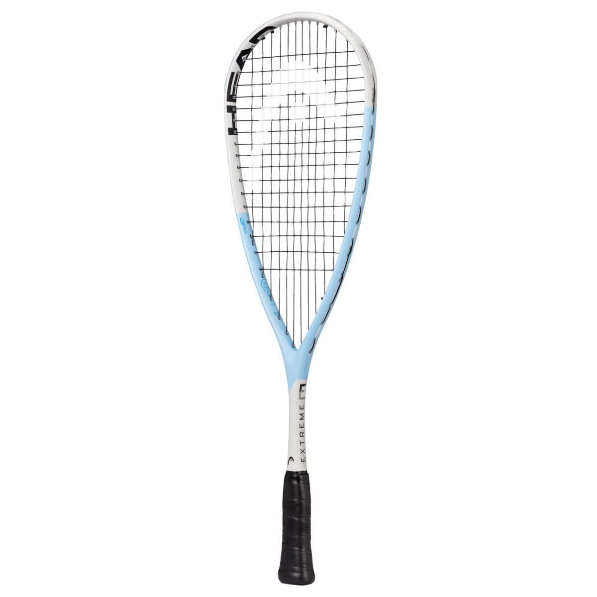 HEAD Extreme Junior 2025 - Raqueta de Squash, Blanco-Azul Cielo