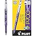 Pilot, Precise P-700 Gel Ink Rolling Ball Stick Pens, Marbled Barrel, Fine Point 0.7 mm, Purple, Pack of 12