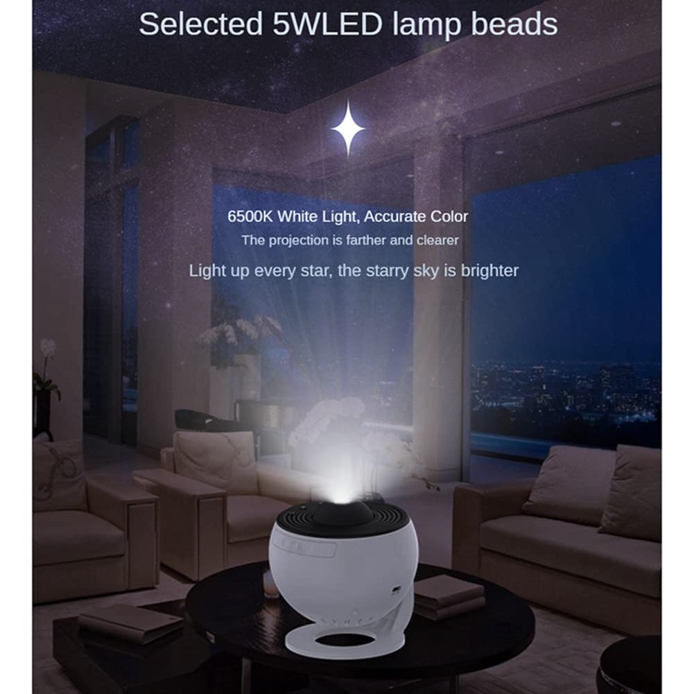 Proiettore Galaxy, Proiettore Stellare Luce Notturna Stellare con Solare Costellazione Soffitto Camera da Letto per Bambini per Adulti
