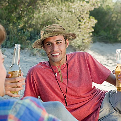 Frtkk Military Boonie Hat Tactical Adjustable Boonie Hats For Men Women Hunting Fishing Outdoor Safari Sun #TOP2