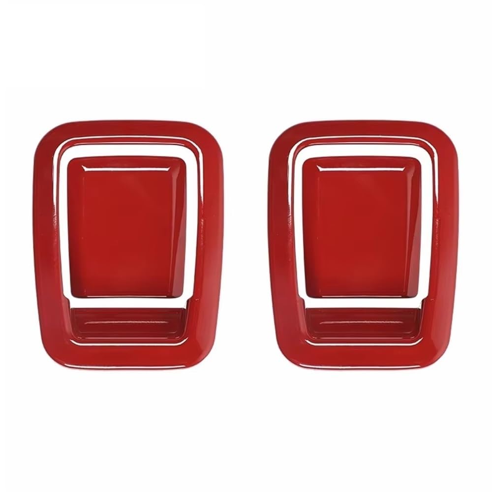 DYOG Car Interior Decoration Cover for Chevy for Camaro 2010 2011 2012 2013 2014 2015 Car Seat Back Handle Decoration Cover Interior Accessories(Red)