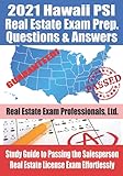 2021 Hawaii PSI Real Estate Exam Prep Questions and Answers: Study Guide to Passing the Salesperson...