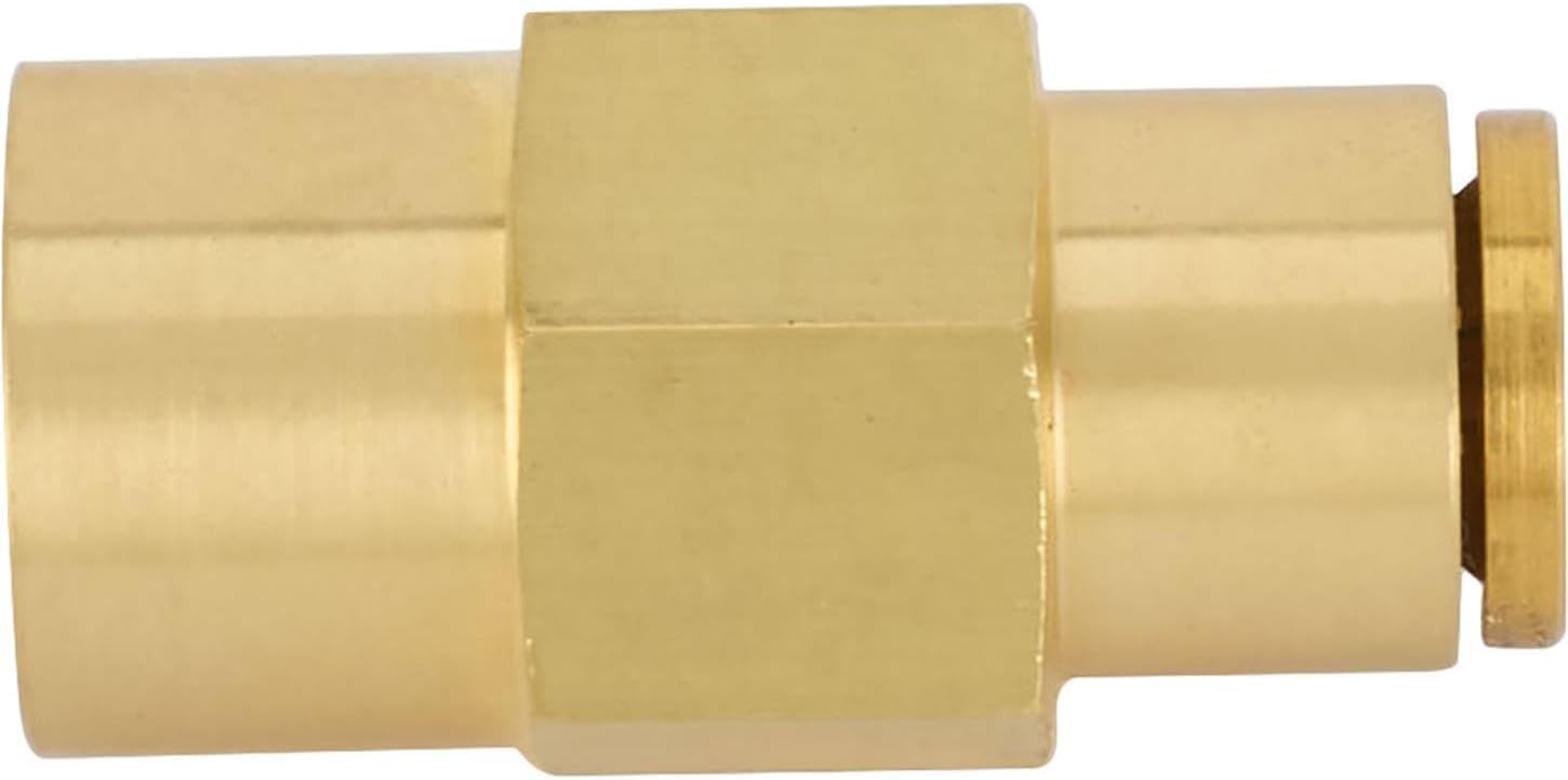 Air Suspension Tubing Straight Connector Fitting, 3/8-3/8 NPT