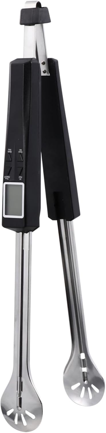 1set Digital Meat Thermometer for Adults Bbq Grill Accessories Barbecue Tong Thermometer Food Kitchen Food Tong