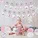 Winter Onederland 1st Birthday Girl Decorations Girl First Birthday Banners Garland One Letter Balloons Latex Balloons For Baby Girls Winter Onederland Party Decorations