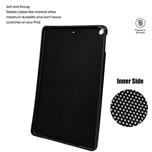 LOOKSEVEN Black Frosted Case for iPad 9th Generation 2021 / 8th Generation 2020/ 7th Generation 2019 10.2'' - Image 2