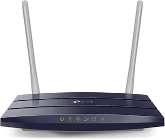 TP-Link AC1200 WiFi Router (Archer A5) - Dual Band Wireless Internet Router, 4 x 10/100 Mbps Fast Ethernet Ports, Supports Guest WiFi, Access Point Mode, IPv6 and Parental Controls