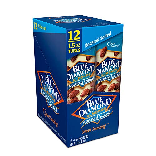 Blue Diamond Almonds, Roasted Salted, 1.5 Ounce (Pack Of 12) #TOP1