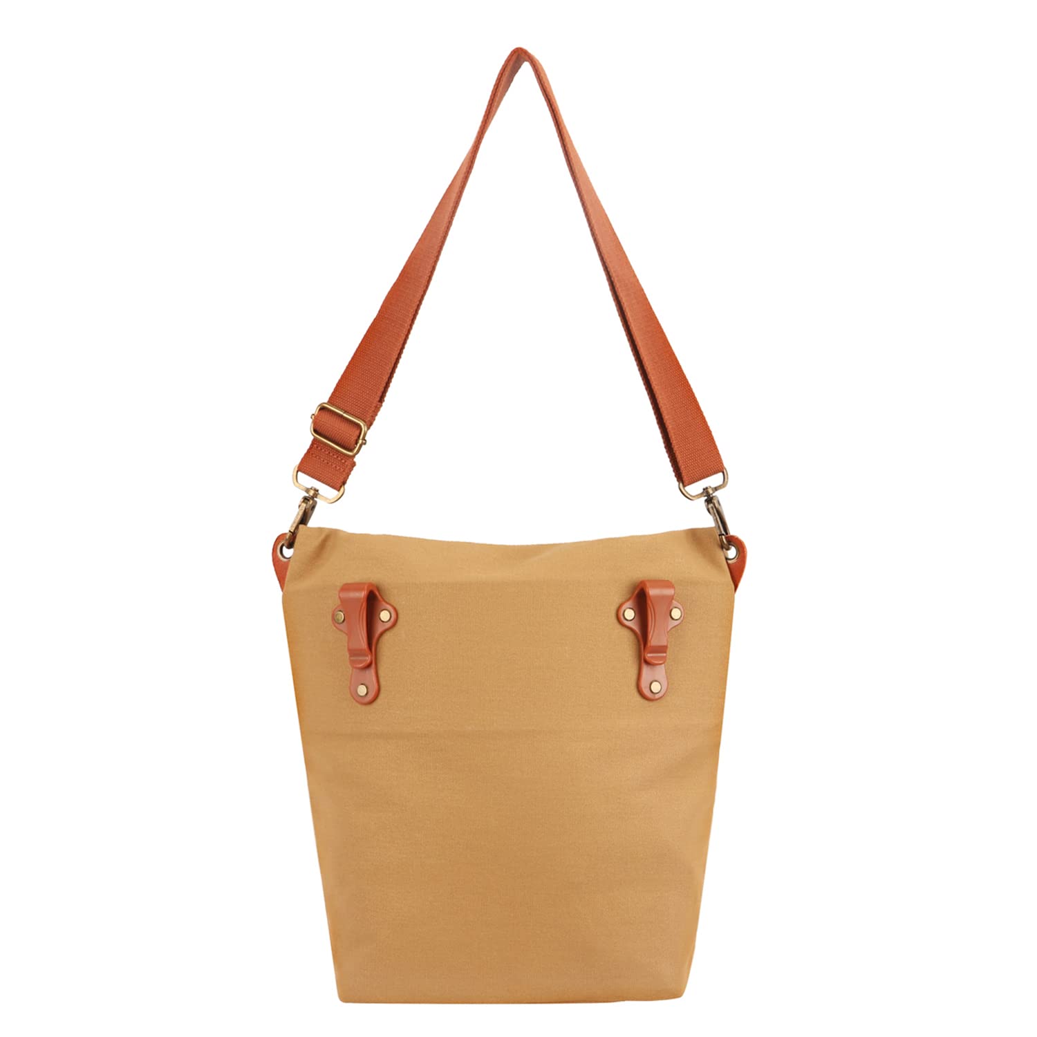 Tourbon Sacoche Vélo Toile Imperméable Femme – Sac Porte-Bagages Arrière Élégant