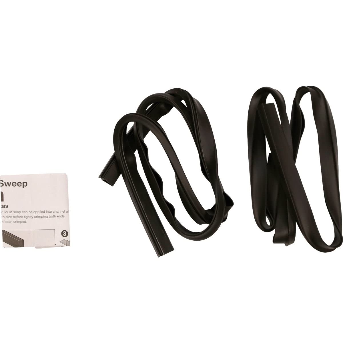 LARSON Certified Replacement Door Sweep, Storm Door Draft Stopper for Metal or Vinyl Storm Doors ( 2 packs) 