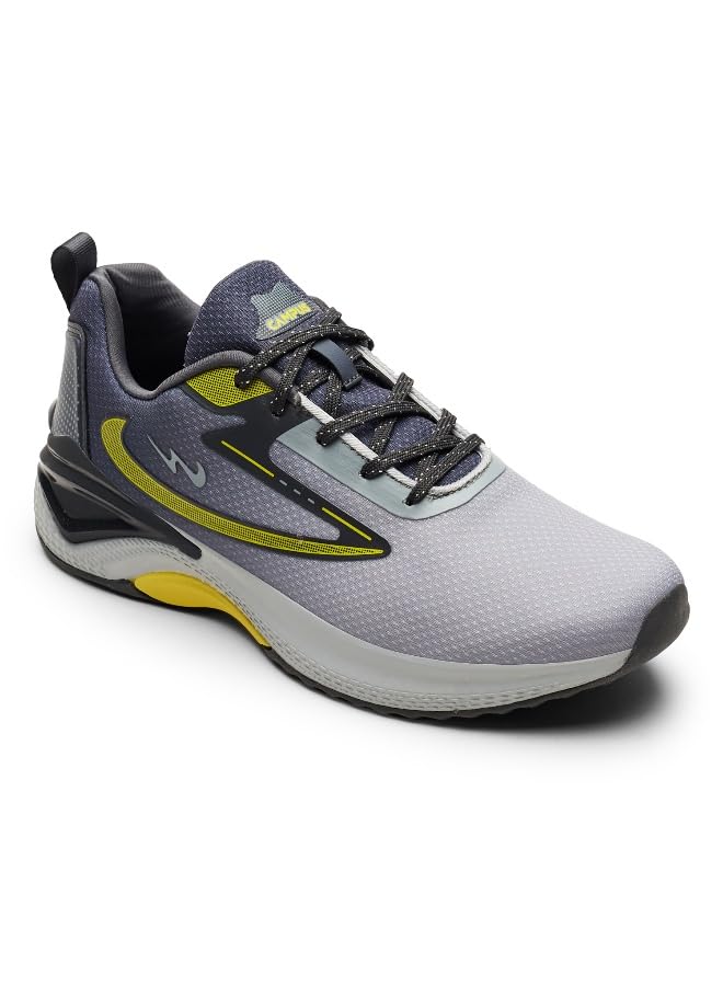 Campus Vesper Men's Running Shoes Lightweight Grey Sneakers with