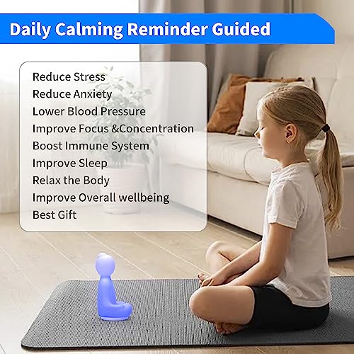 Breathing Pal 'Yoga'- Mindfulness Breathing Light, 4-7-8 Guided Visual Meditation Breathing Light, Anxiety Relief Items for Calm Down Corner/Meditation/Sleep| Relaxing Gifts for Kids Adult Women Men - Image 5