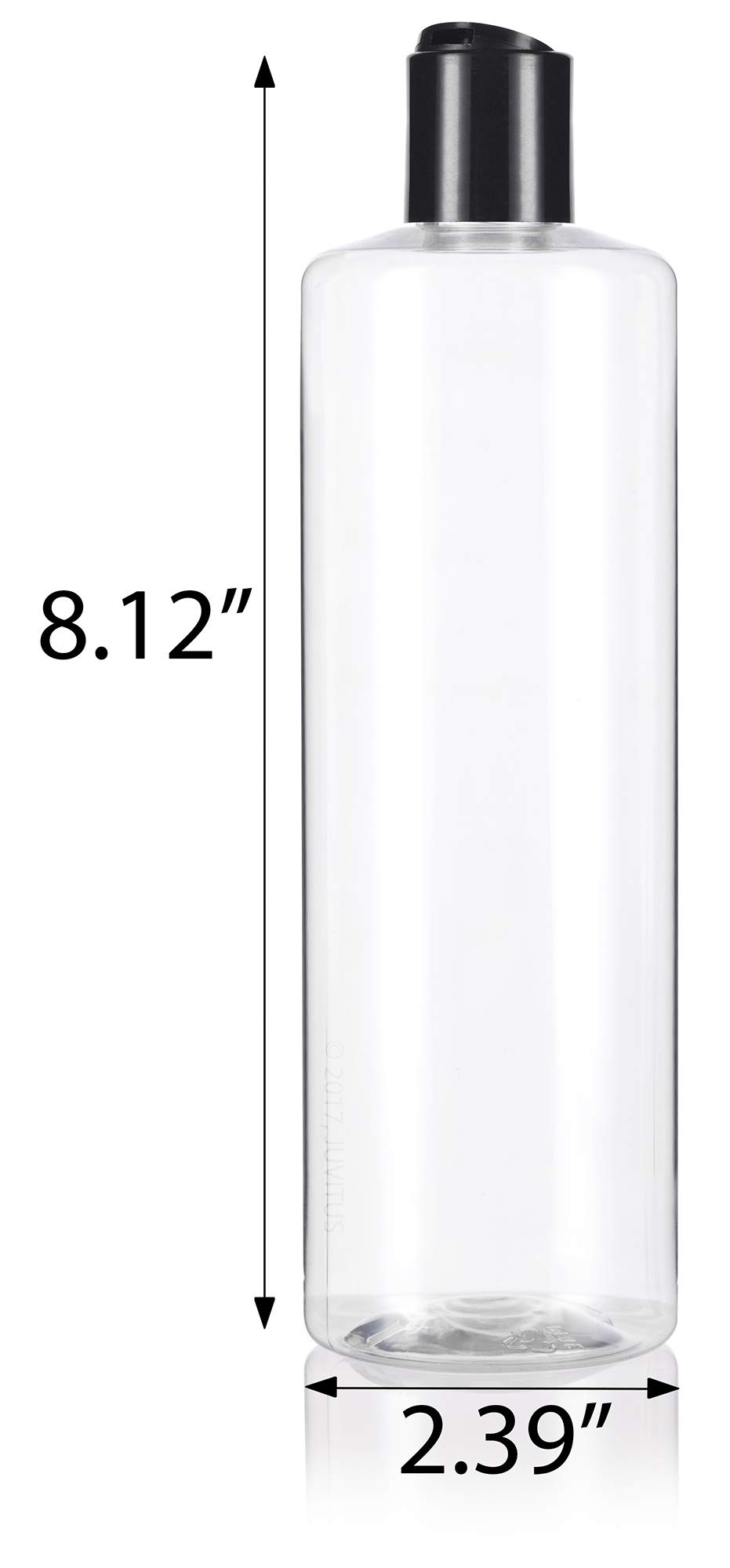 12 Stück BPA-freie PET-Behälter – 227 Ml Mit Klappdeckel, Inkl. Spatel & Etiketten – Ideal Für Kosmetik, Lebensmittel & DIY