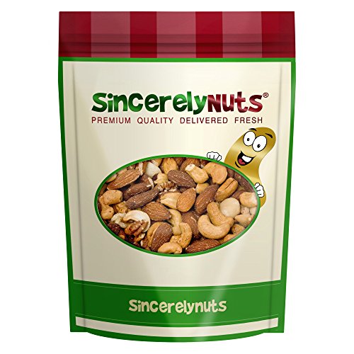 Sincerely Nuts Deluxe Mixed Nuts - Roasted Unsalted, 2 Lbs