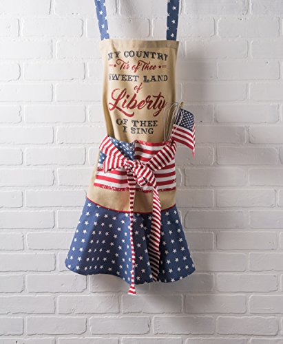 Dii 4Th Of July Kitchen Collection, Apron, Sweet Liberty #TOP6