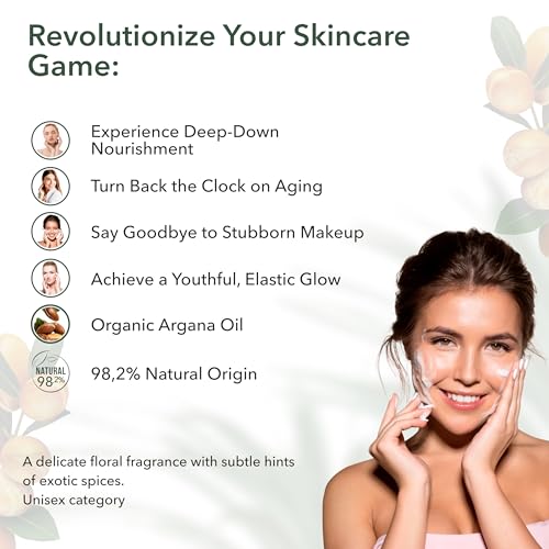 Ecolatièr Facial Foam Cleanser Revitalizing & Nourishing Organic Argan Oil – 98.6% Natural, Vegan, Gentle Face Wash For Women, Hydrating, Anti-Aging thumb #3