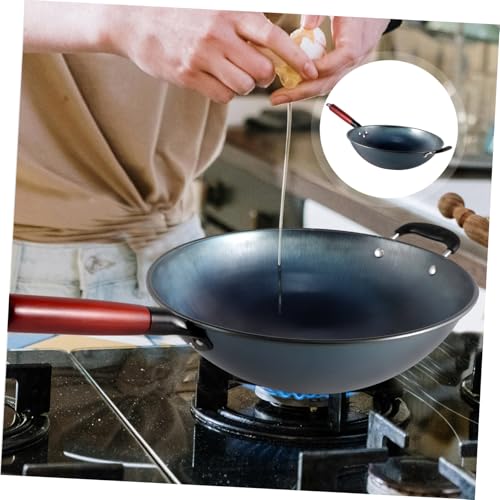 Wok de hierro con mango ergonómico Garneck miniatura 4