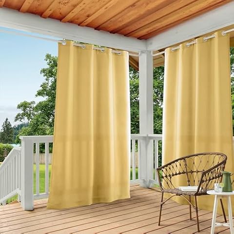 Exclusive Home Outdoor Cabana Curtain Panels Cover