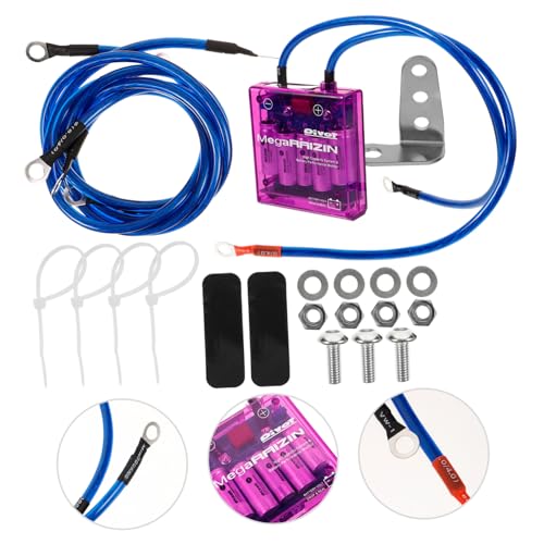 Regolatore Tensione Digitale con Display e Fili Messa Stabilizzatore per e Efficiente Kit per Veicoli