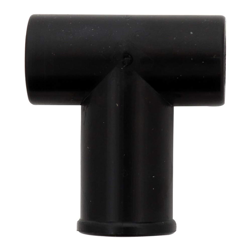 Complete Tractor 1403-3711 Fuel Line Injection Return T Boot, Black